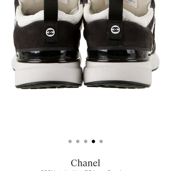 Chanel 2021 interlocking CC logo sneakers - Picture 4 of 5